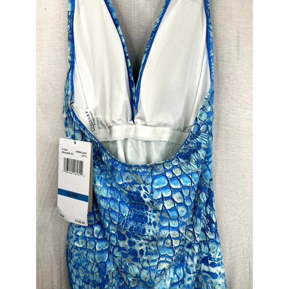 NWT Contours by Coco Reef Shapemaker Swimwear, size 12/36C - Picture 4 of 12